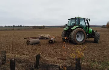 Passage des rouleaux après semi